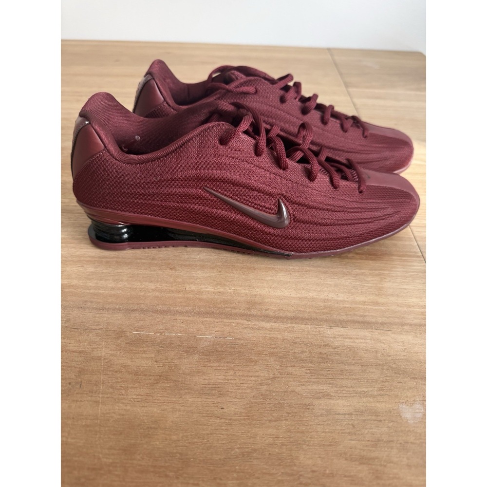 Nike Shox Z Team Red Burgundy Running Shoes Women's Size 9 New